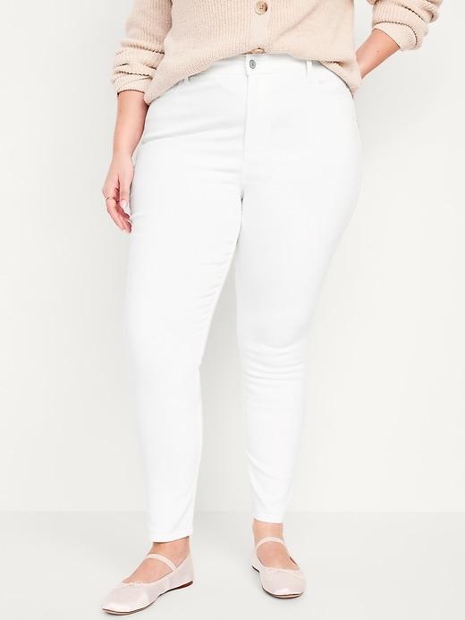 High-Waisted Wow Super-Skinny Jeans Product Image