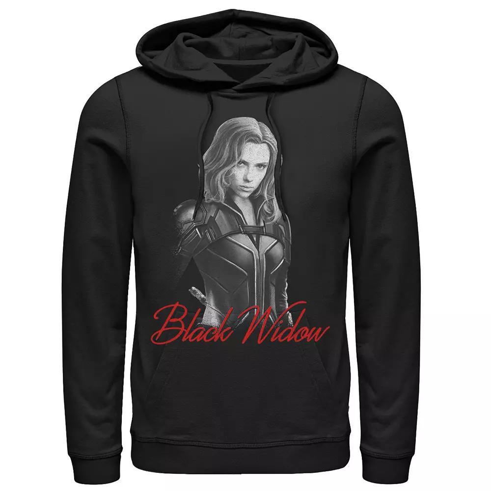Men's Marvel Black Widow Mono Hoodie, Size: Large Product Image