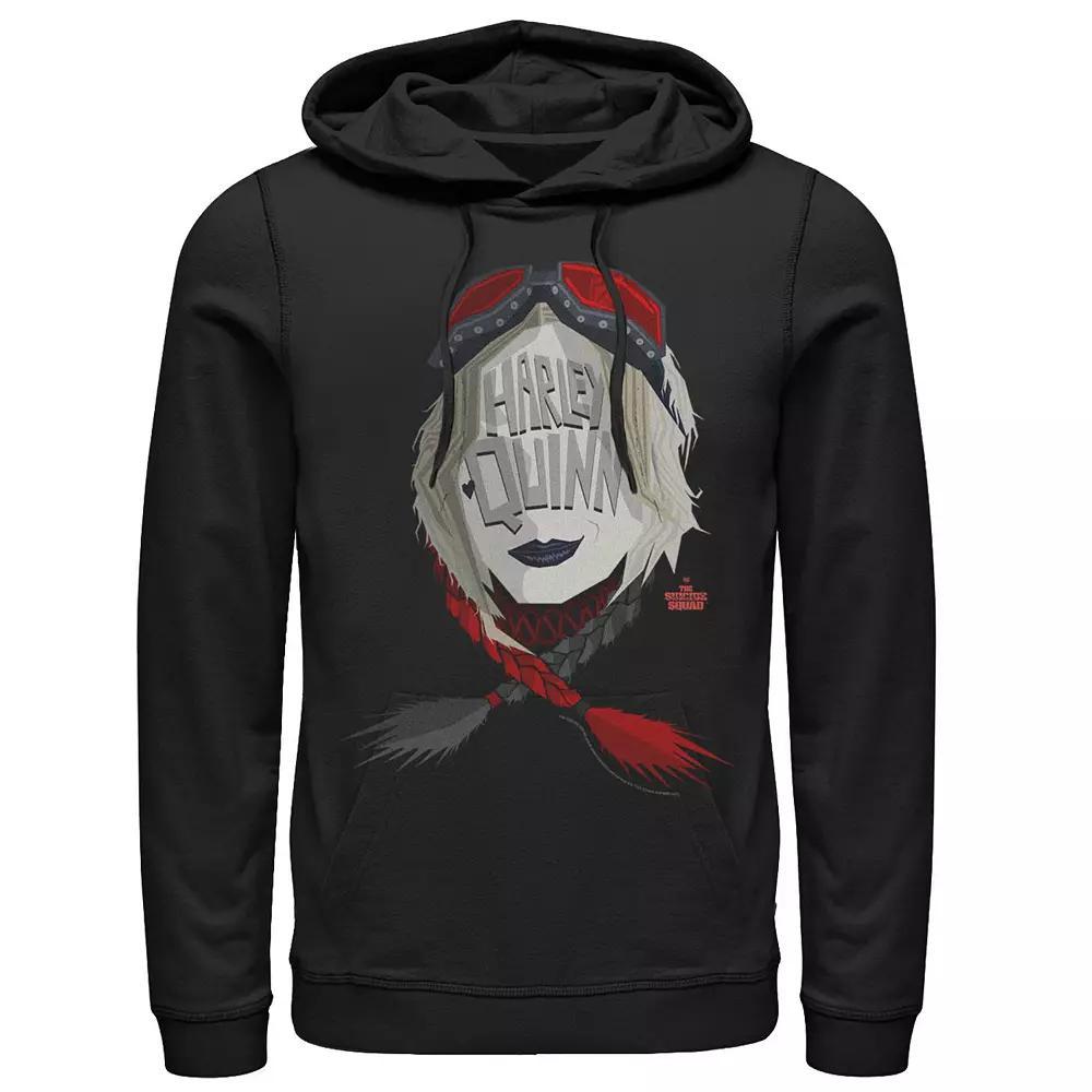 Men's The Suicide Squad Big Harley Logo Hoodie, Size: Small, White Product Image