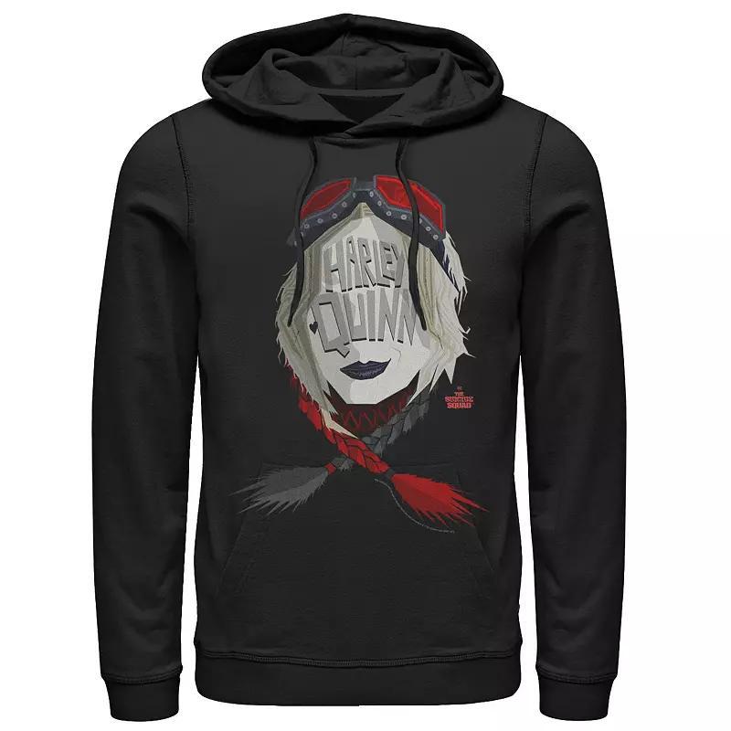 Men's The Suicide Squad Big Harley Logo Hoodie, Size: Small, White Product Image
