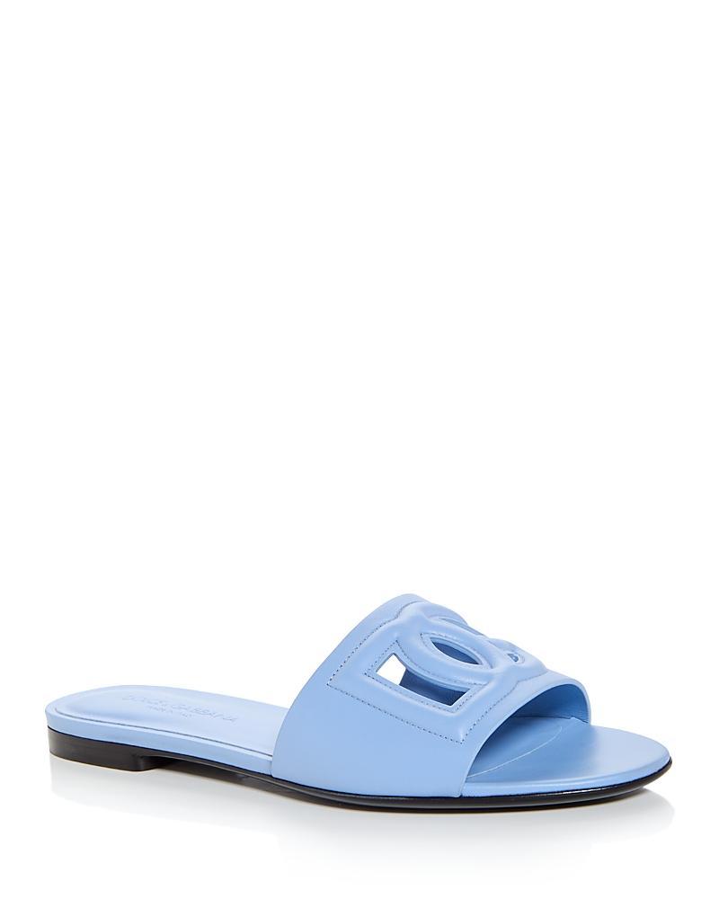 Dolce & Gabbana Womens Slide Sandals Product Image