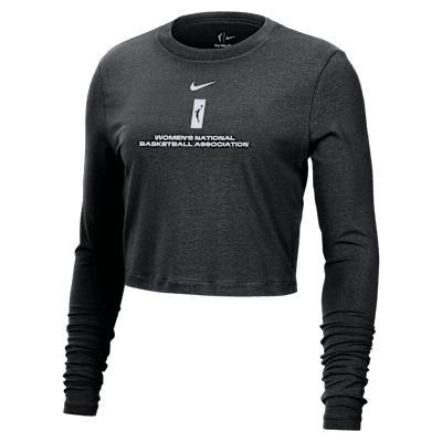 Team 13 Nike Women's WNBA Cropped Long-Sleeve T-Shirt Product Image