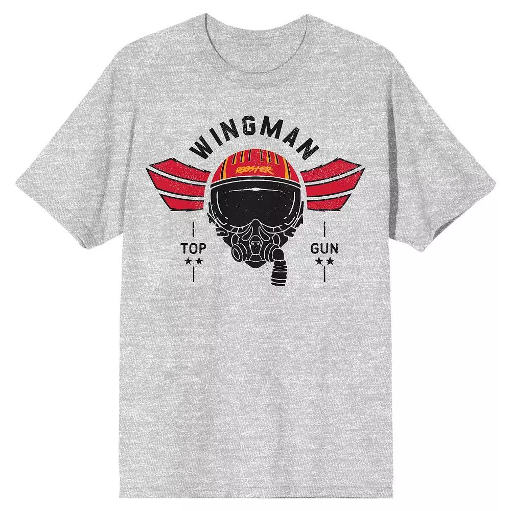 Men's Top Gun Maverick Rooster Wingman Tee, Size: XL, Gray Product Image