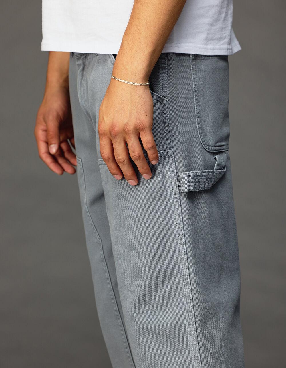 RSQ Mens Straight Twill Utility Pants - STORM BLUE Product Image