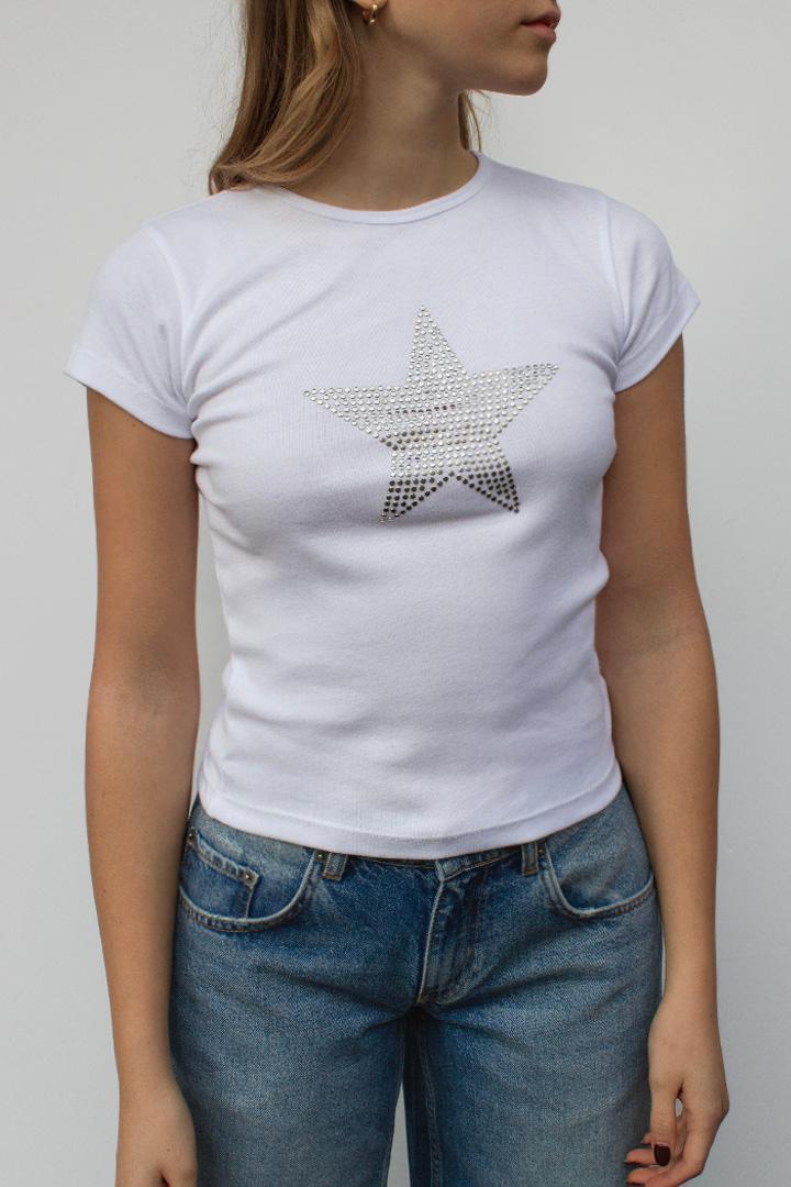 Studded Star T-shirt Product Image