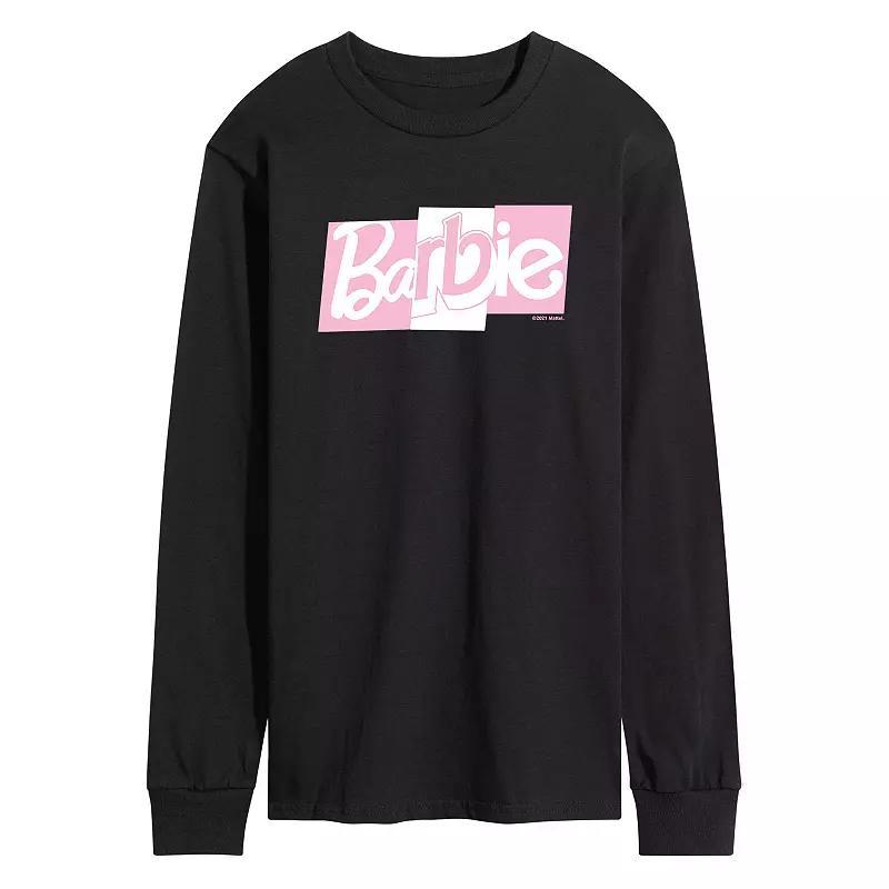 Mens Barbie Pink Logo Tee Product Image