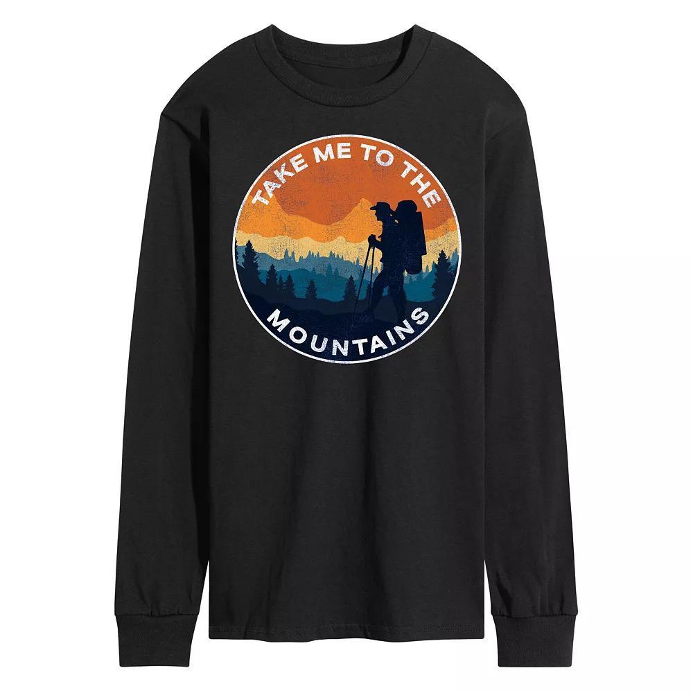 Mens Take Me To The Mountains Graphic Tee Product Image