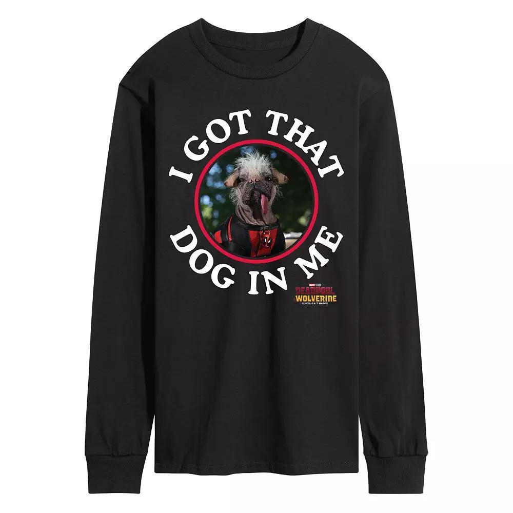 Mens Marvel Deadpool & Wolverine That Dog In Me Long Sleeve Graphic Tee Product Image