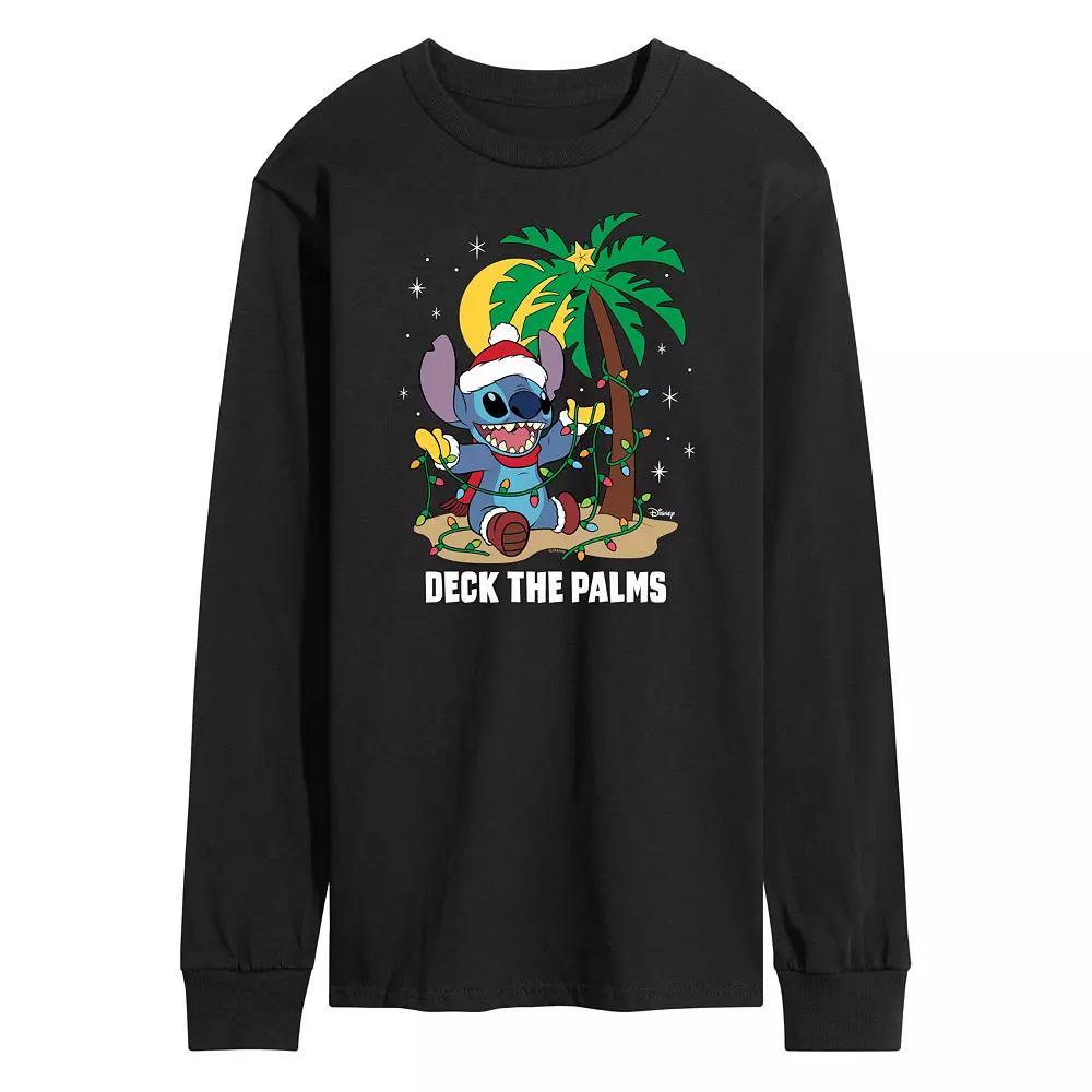 Disneys Lilo & Stitch Deck The Palms Tee, Mens Product Image