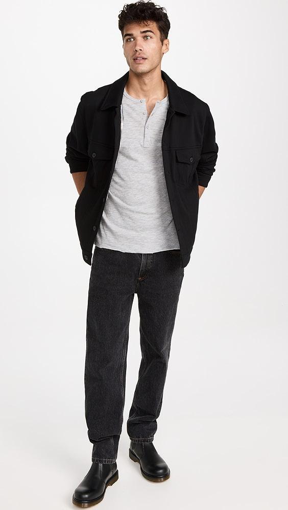 ATM Anthony Thomas Melillo Destroyed Henley | Shopbop Product Image
