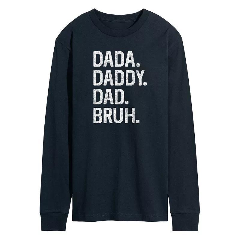 Mens Dada Daddy Dad Bruh Long Sleeve Product Image