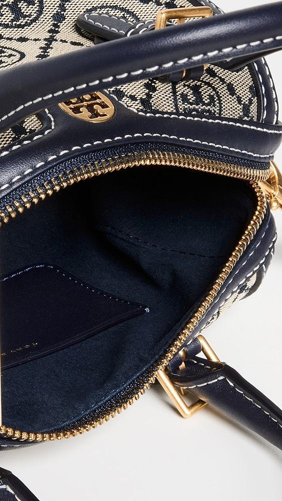 Tory Burch T Monogram Jacquard Barrel Petite Bag | Shopbop Product Image