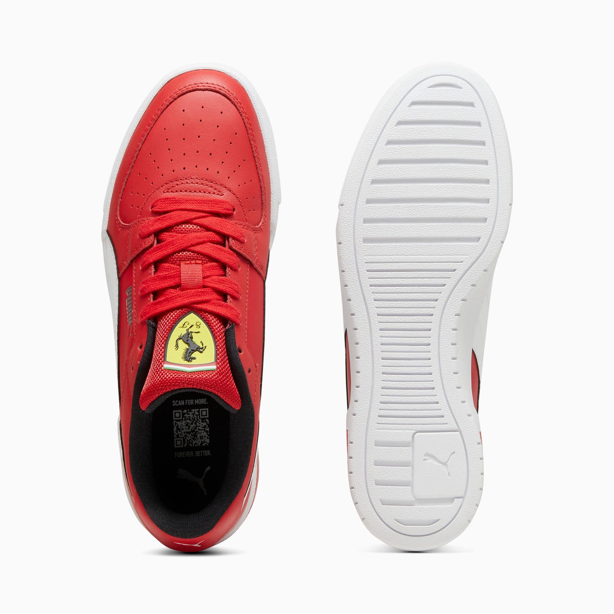 PUMA Scuderia Ferrari CA Pro Men's Sneakers in Frosted Dew/White Product Image