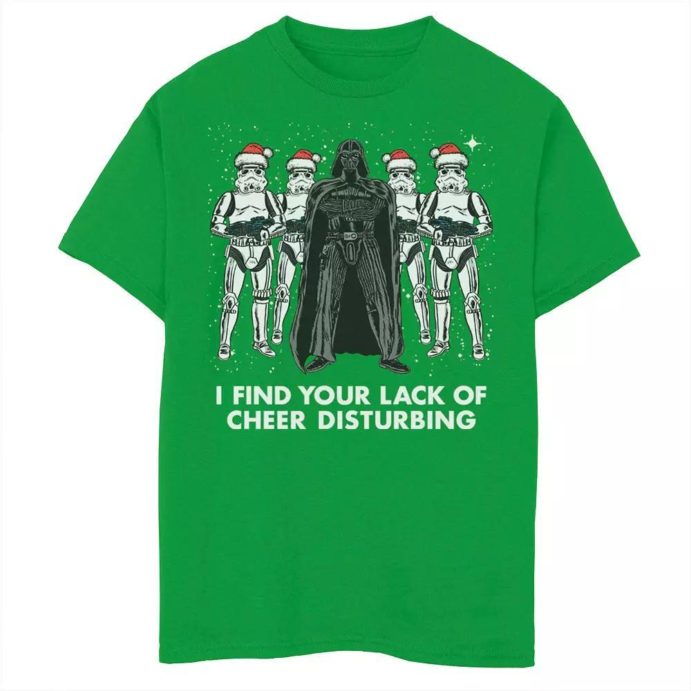 Men's Star Wars Vader Trooper Lack Cheer Christmas Tee, Size: 3XL, Kelly Product Image