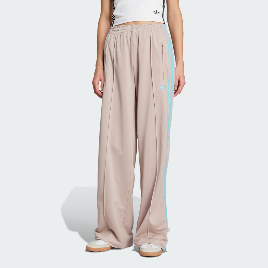 adidas Adicolor Classic Firebird Loose Track Pants Lucid Red XL Womens Product Image