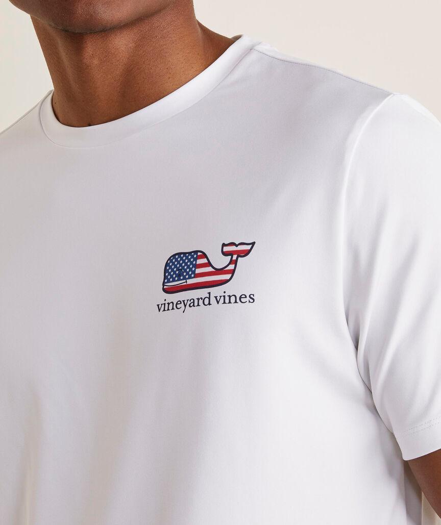 Flag Whale Short-Sleeve Harbor Performance Tee Product Image