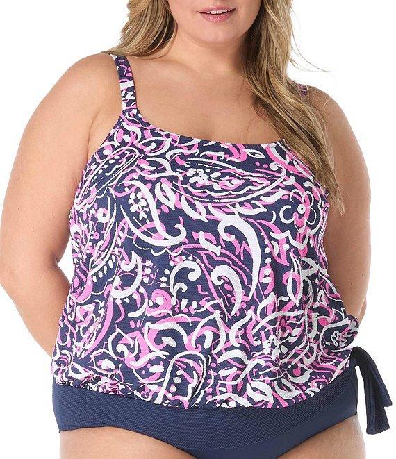 Beach House Plus Size Paloma Beach High Waisted Chloe Bikini Swim Bottom Product Image