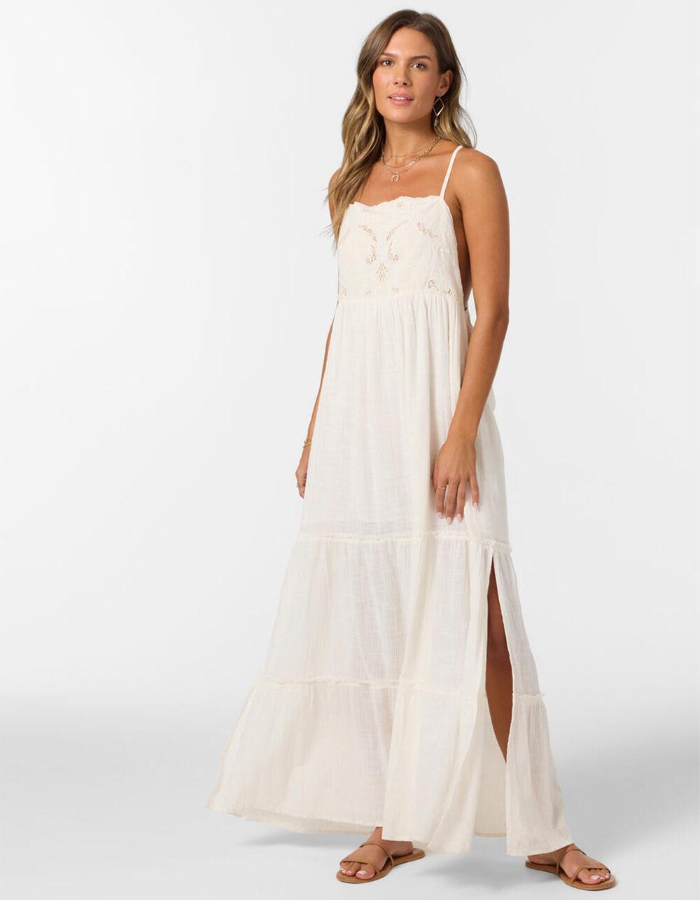 O'NEILL Lisbon Womens Maxi Dress - WHITE Product Image