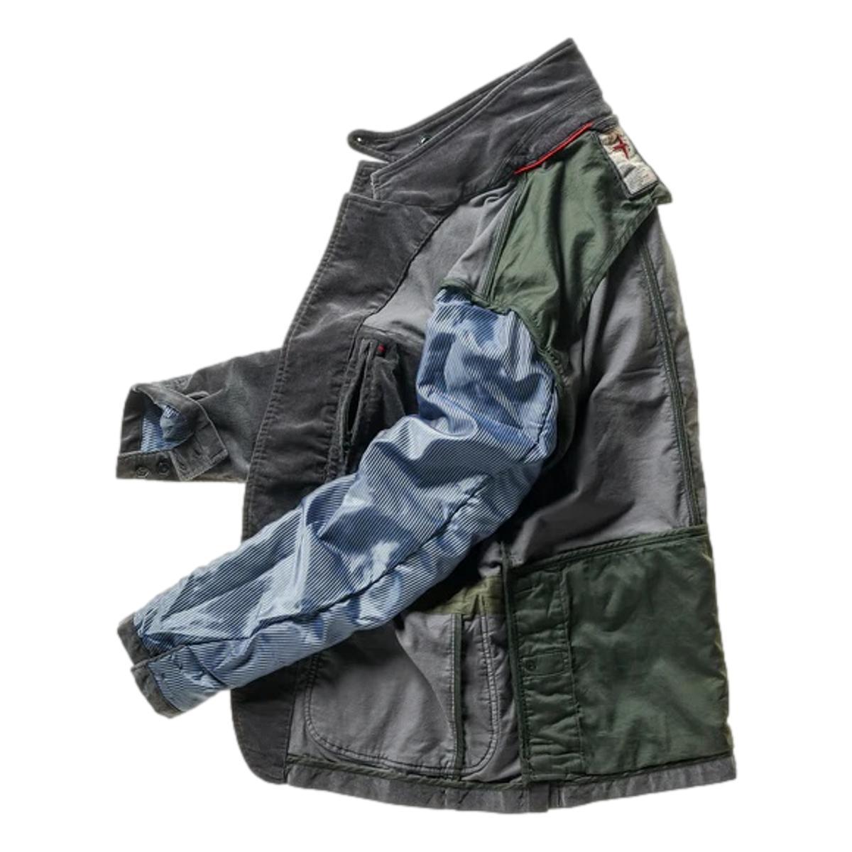 Cord Trap Blazer Charcoal Product Image