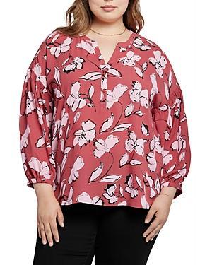 Nydj Plus Paulina Peasant Top Product Image