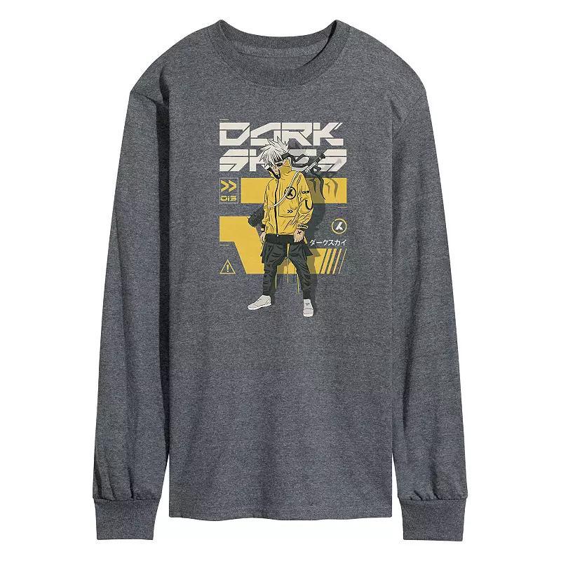 Mens Anime Dark Skies Long Sleeve Tee Product Image