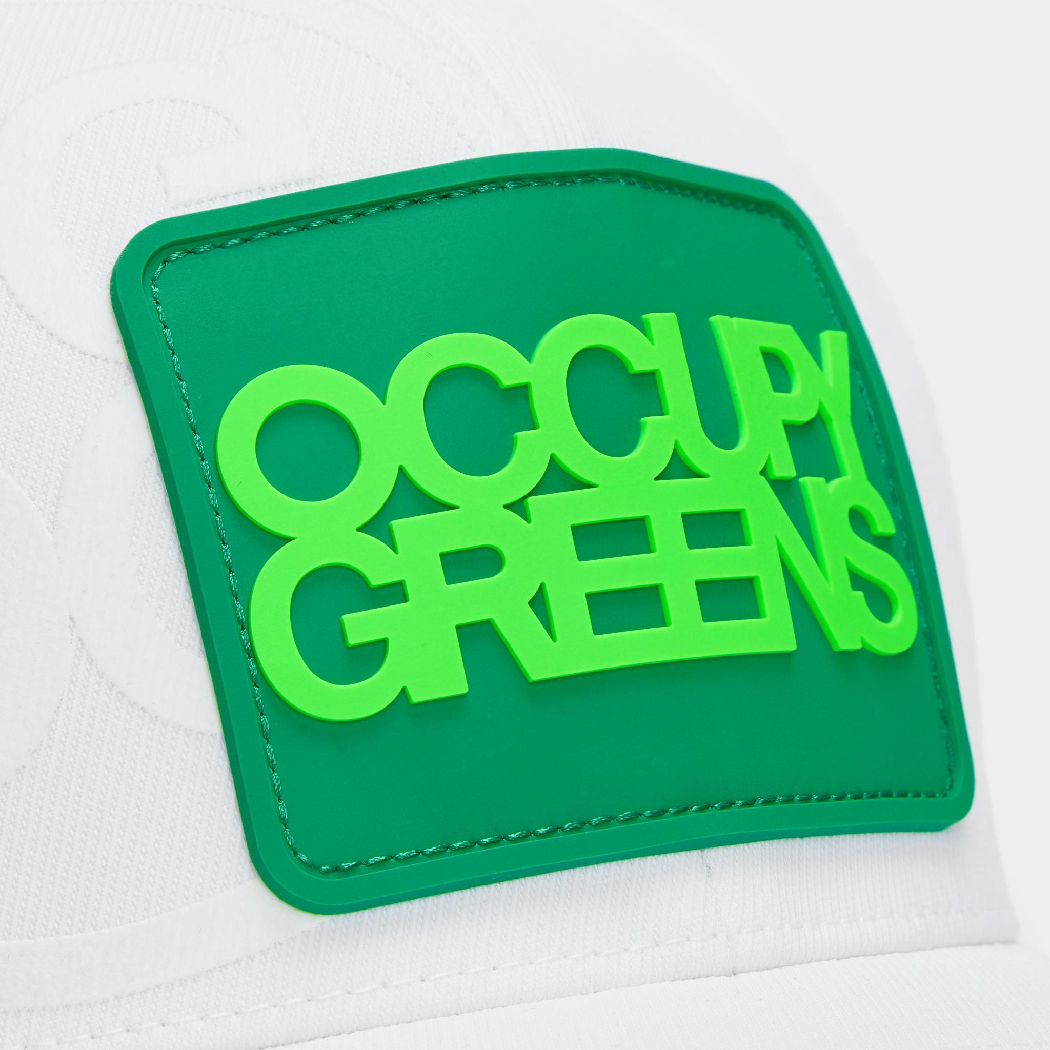 OCCUPY GREENS STRETCH TWILL SNAPBACK HAT Product Image