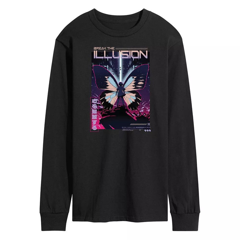 Mens Break The Illusion Tee Blue Product Image