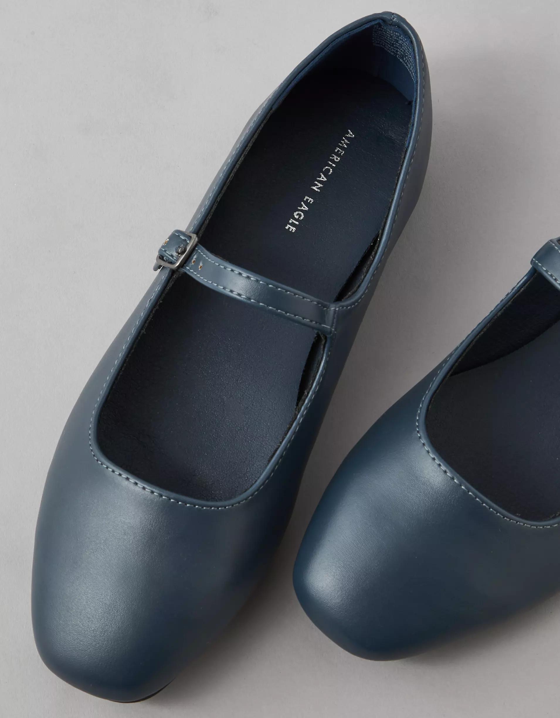 AE Vegan Leather Ballet Flat Product Image