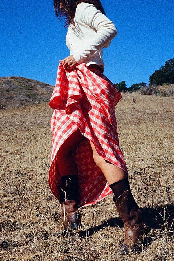 RAT BOI Plaid Dream Maxi Skirt Womens at Urban Outfitters Product Image
