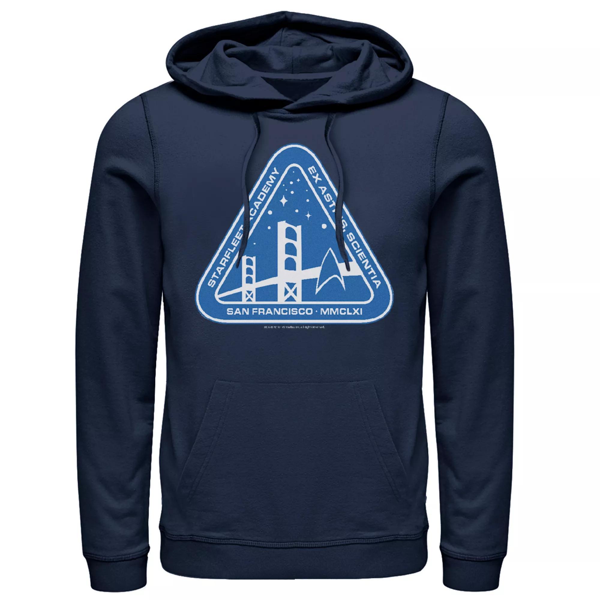 Men's Star Trek Starfleet Academy San Francisco Hoodie, Size: 3XL, Blue Product Image
