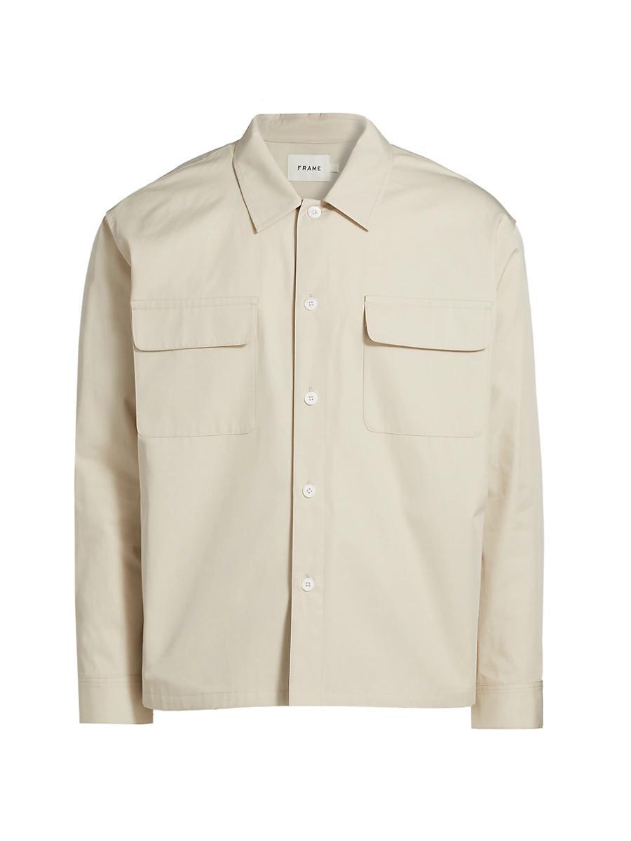 Frame Mens Long Sleeve Overshirt Product Image
