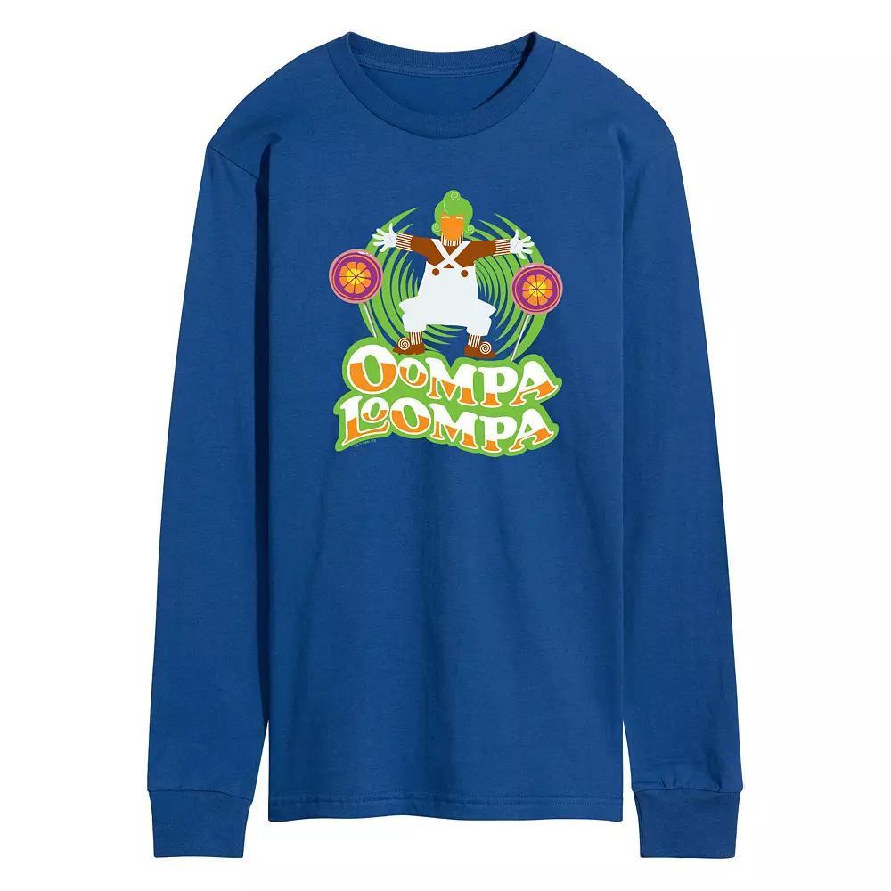 Mens Peanuts Snoopy Woodstock Long Sleeve Graphic Tee Product Image