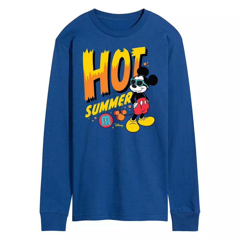 Disneys Mickey Hot Summer Mens Graphic Tee Product Image
