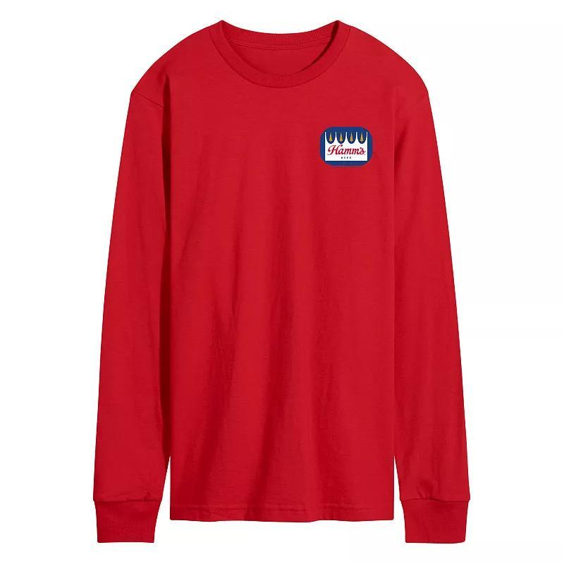 Mens Hamms Logo Long Sleeve Graphic Tee Product Image