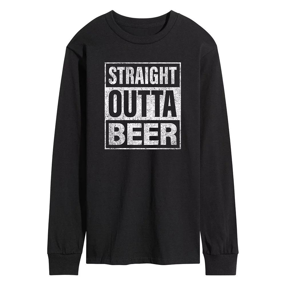 Men's Trolls Turn It Up Long Sleeve Tee, Size: Small, Blue Product Image