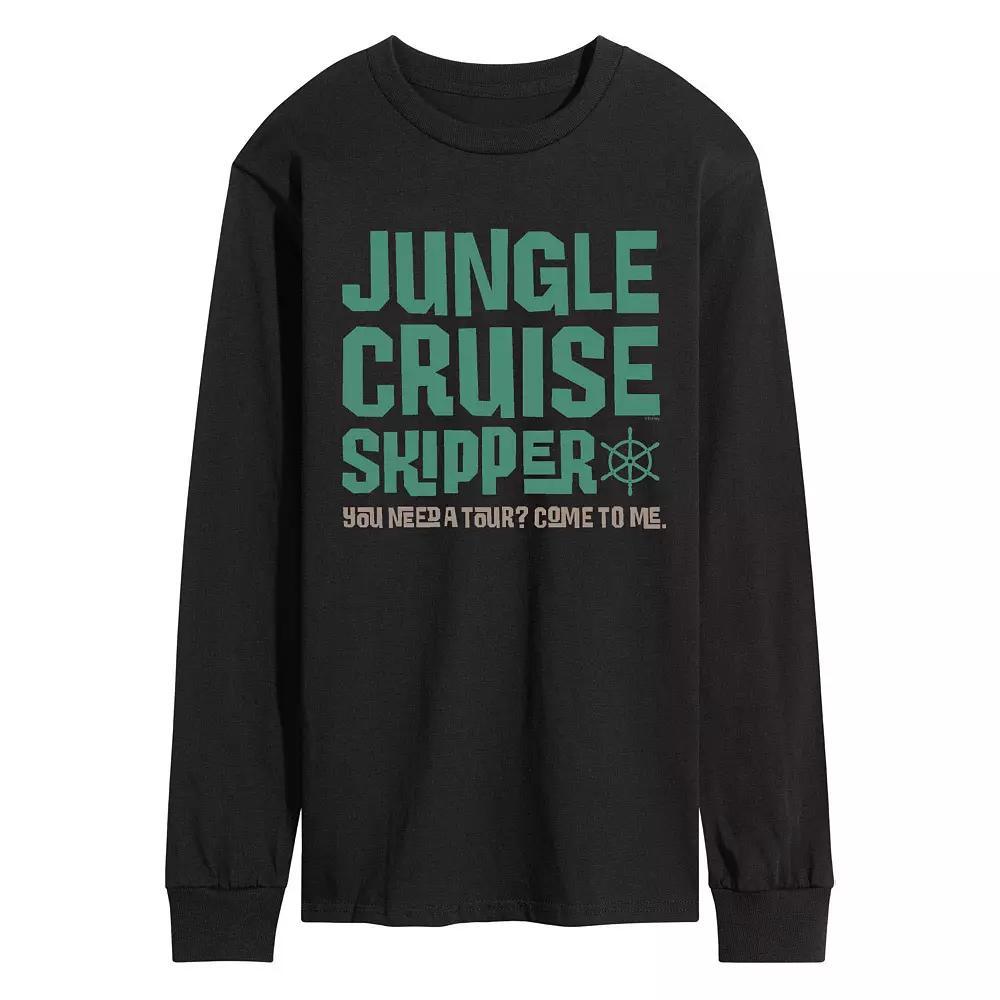 Disneys Jungle Cruise Mens Skipper Long Sleeve Graphic Tee Product Image