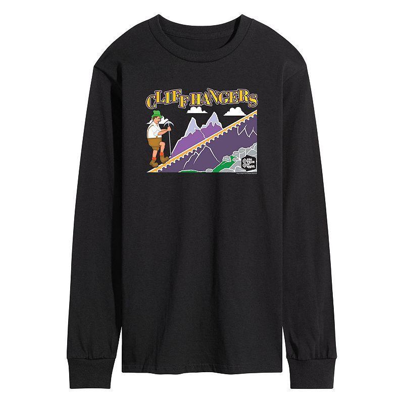 Mens Willy Wonka Wonka Bar Long Sleeve Graphic Tee Product Image