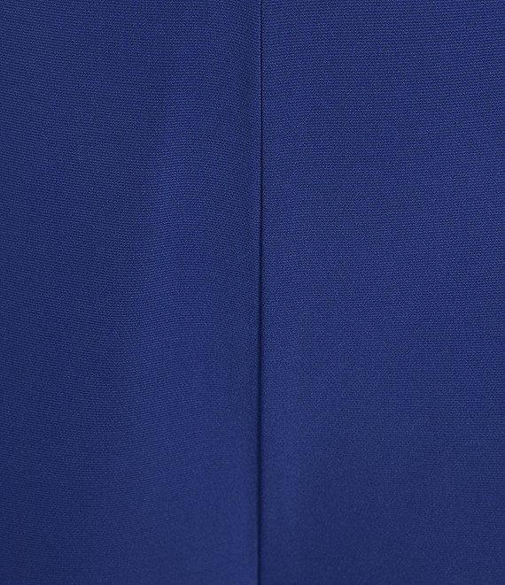 Investments Plus Bellwether Blue Pull-On Soft Straight Leg Pants Product Image
