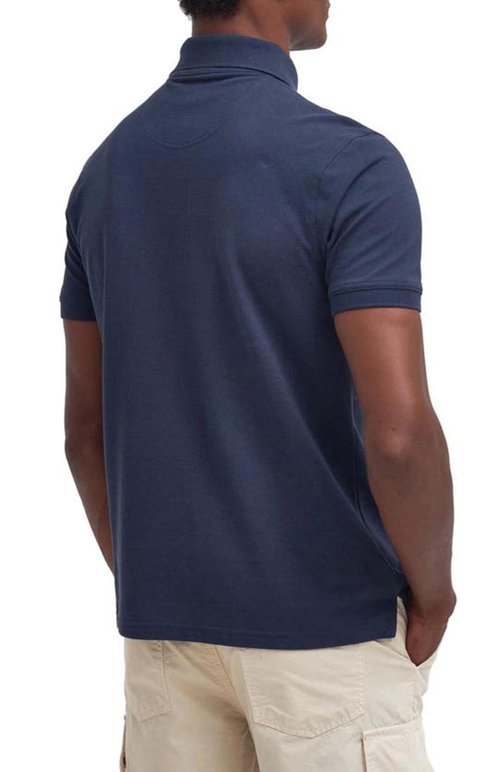 BARBOUR Lightweight Sports Polo Shirt In Navy Product Image
