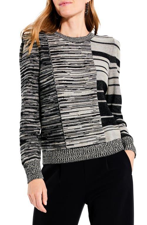 Womens Mixed Musings Cotton-Blend Sweater Product Image