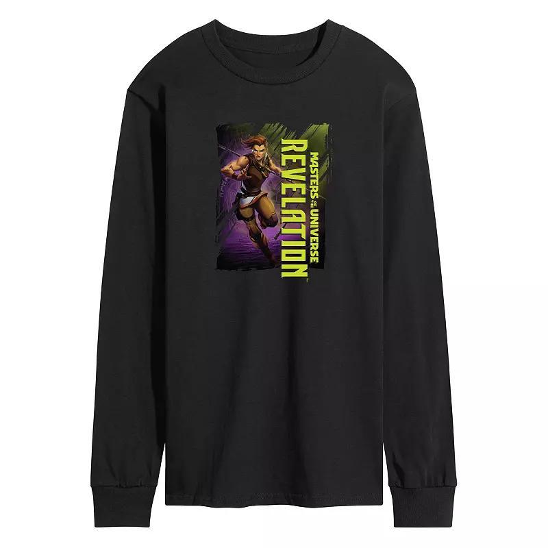Mens He-Man Masters of the Universe Long Sleeve Graphic Tee Product Image