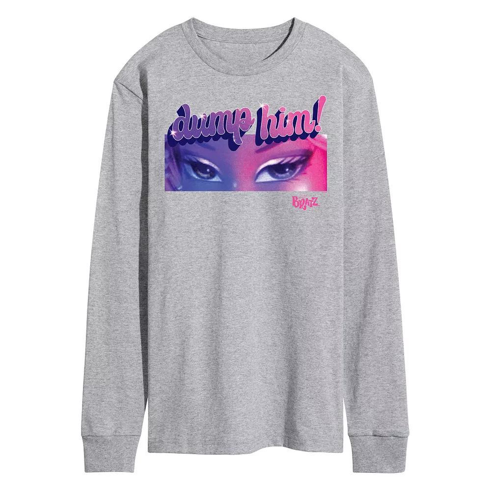 Mens Bratz Dump Him Long Sleeve Graphic Tee Product Image
