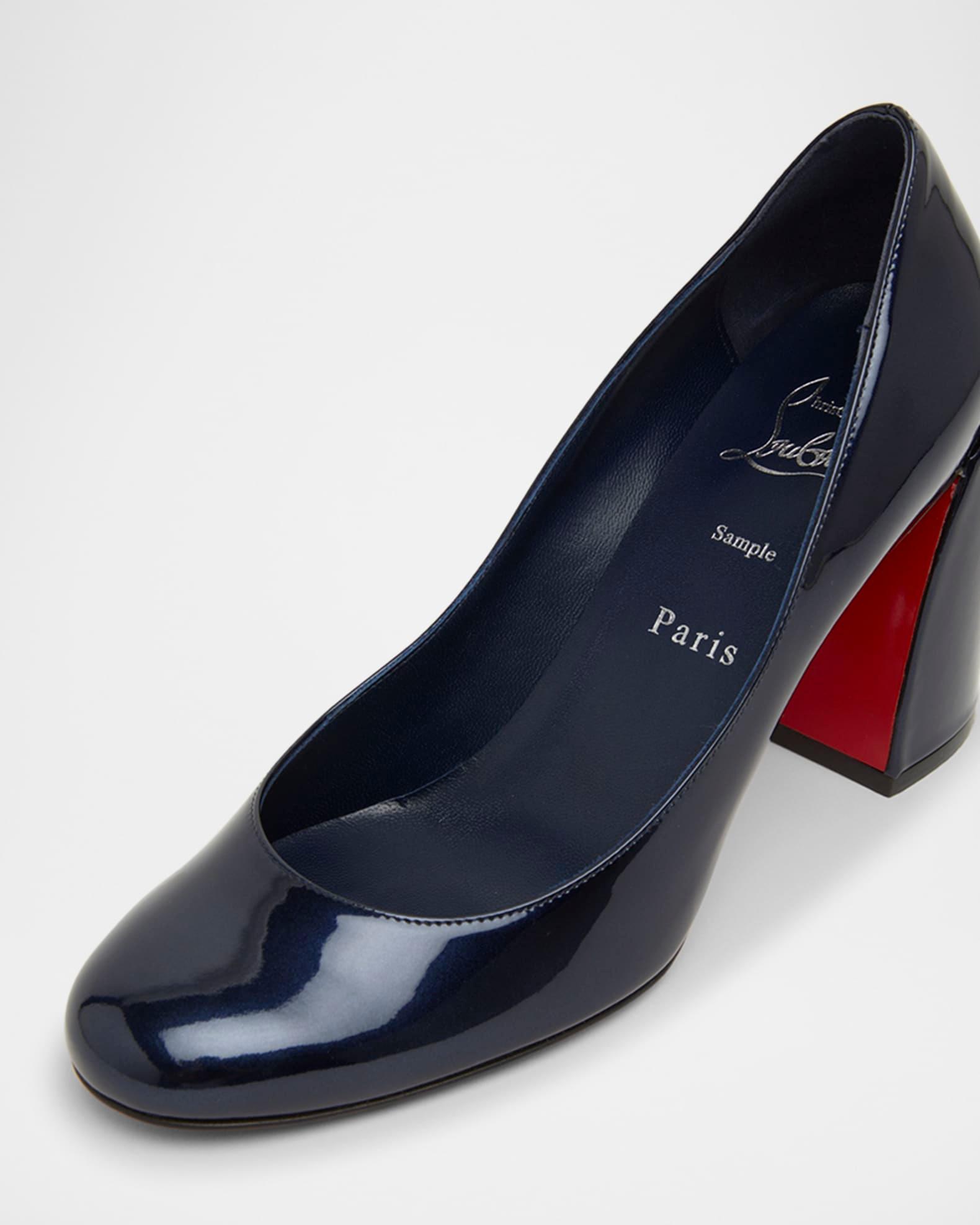 Miss Sabina Patent Red Sole Pumps Product Image
