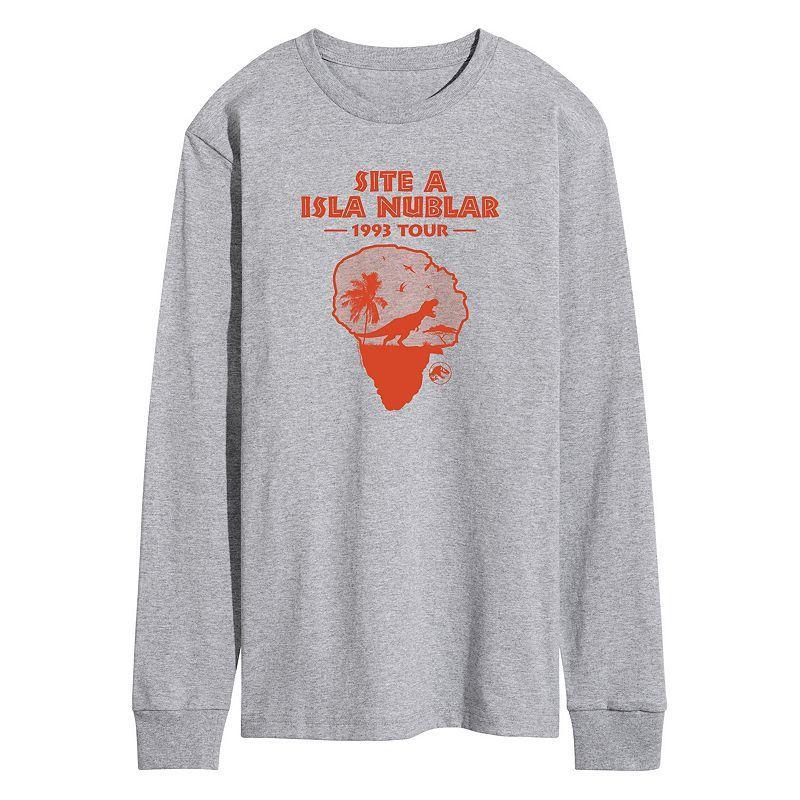 Mens Jurassic World Isla Nublar 1993 Tour Long Sleeve Product Image