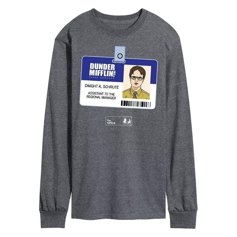 Mens The Office Dwight Schrute Badge Tee Product Image