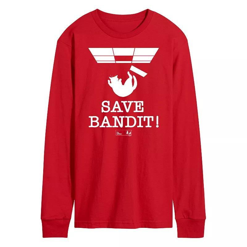 Mens Transformers Megatron Badge Long Sleeve Graphic Tee Blue Product Image