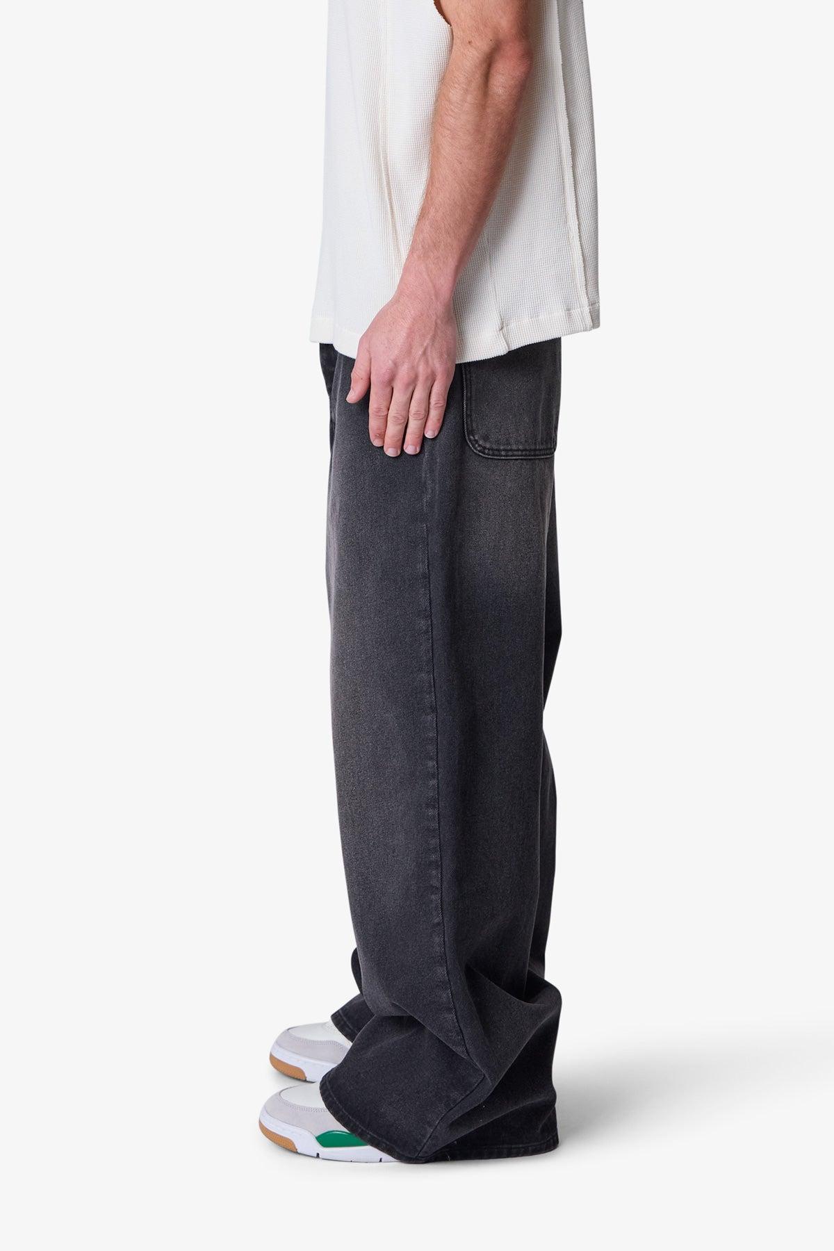 Baggy Washed Rave Denim - Vintage Black Product Image