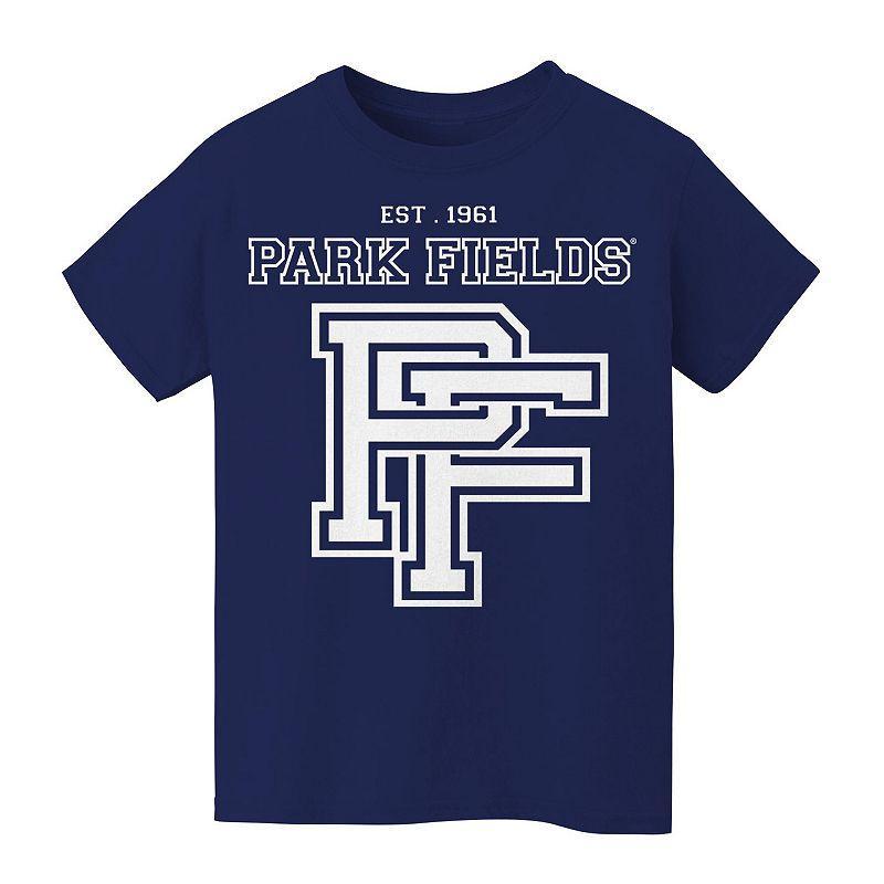 Kid's 8-20 PF Icon Graphic Tee, Boy's, Size: Medium, Blue Product Image