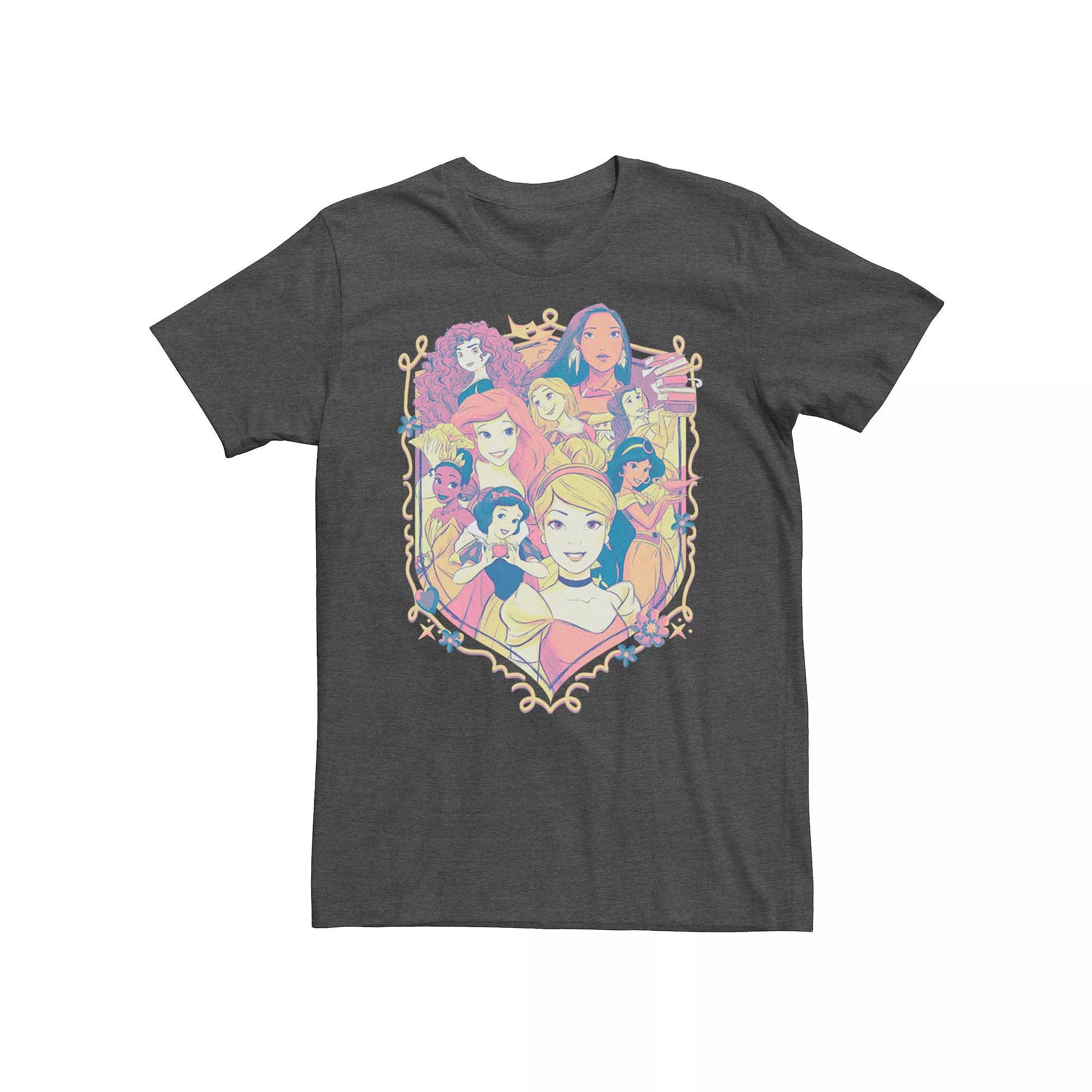 Disney's The Little Mermaid Retro Ariel Men's Tee, Size: Small, Blue Product Image