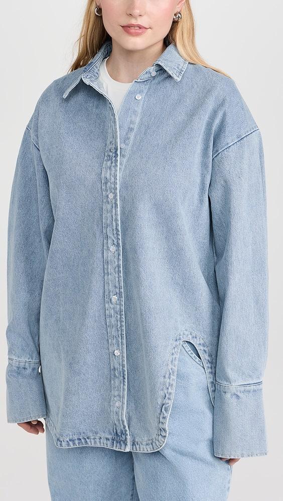 Lioness Off Duty Denim Shirt | Shopbop Product Image